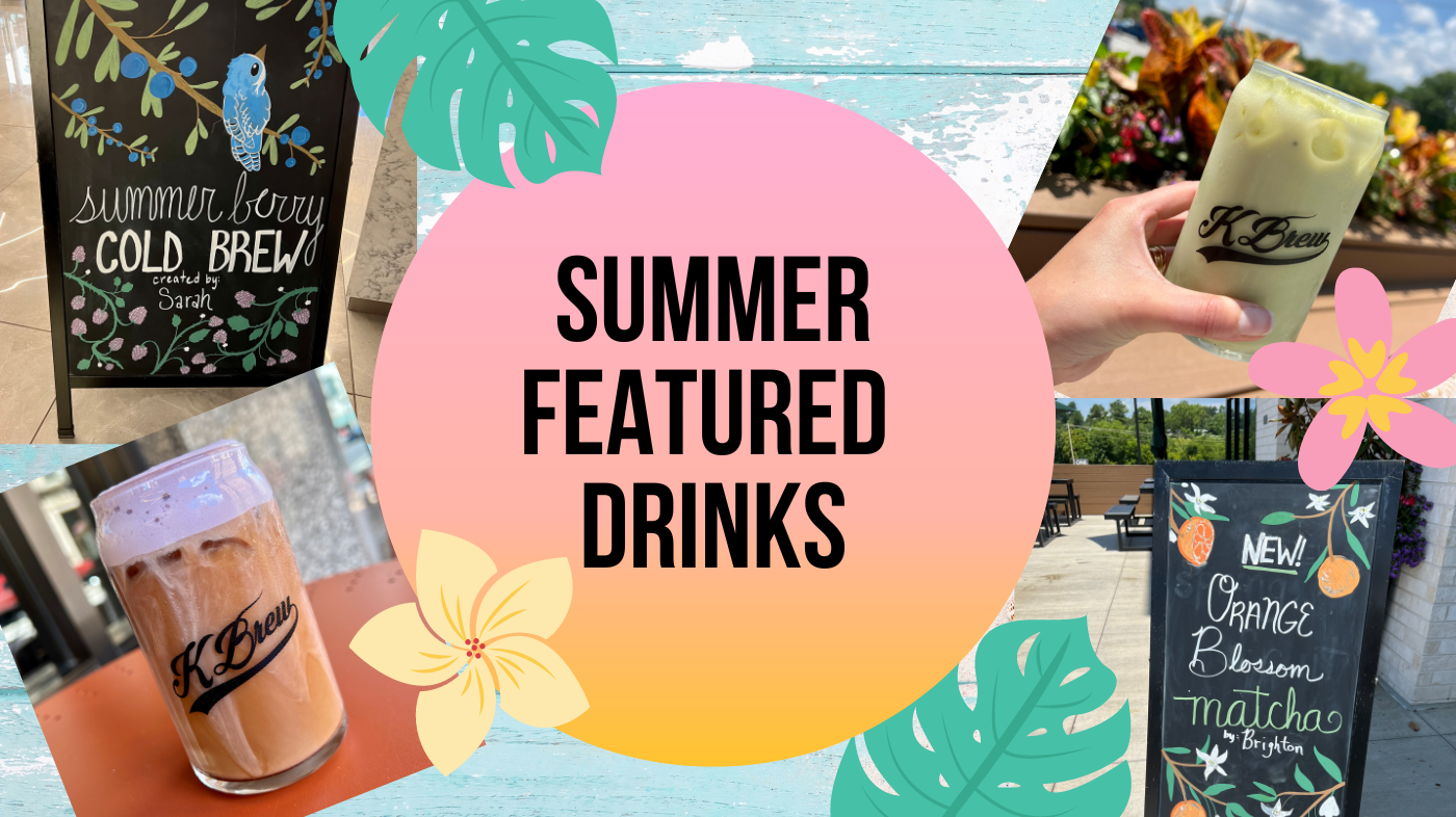 Just In: New Fun Featured Drinks for Summer!