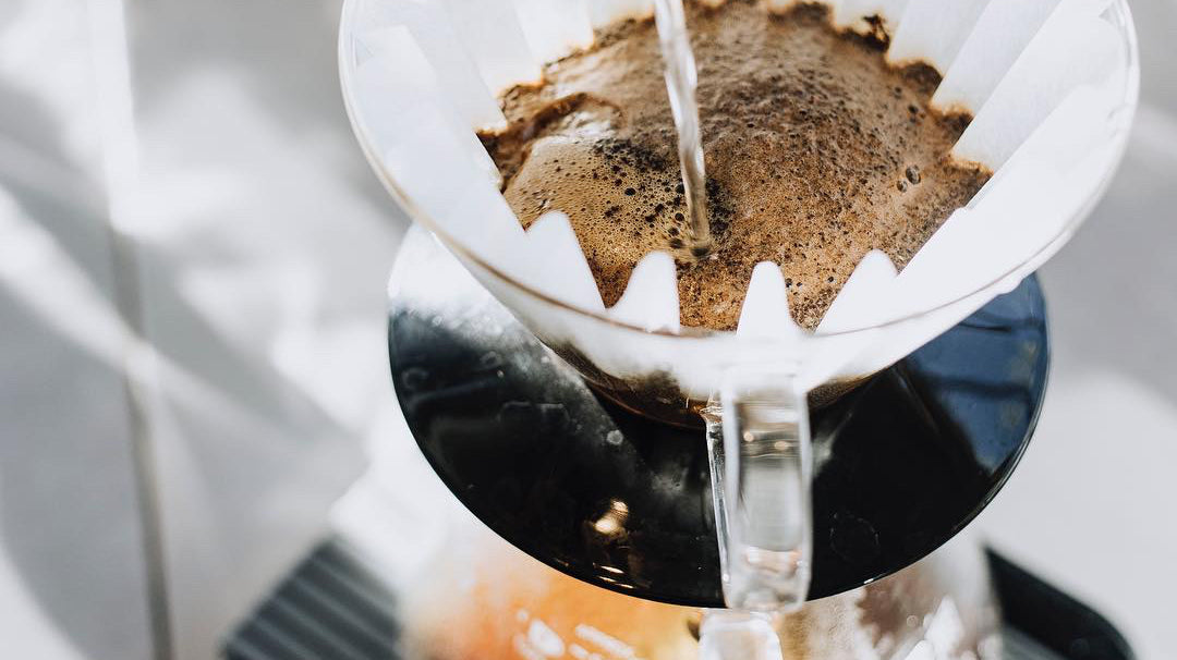 Brewing a Kalita Wave