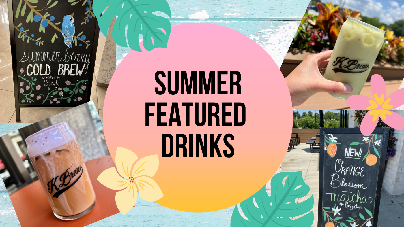 Just In: New Fun Featured Drinks for Summer!