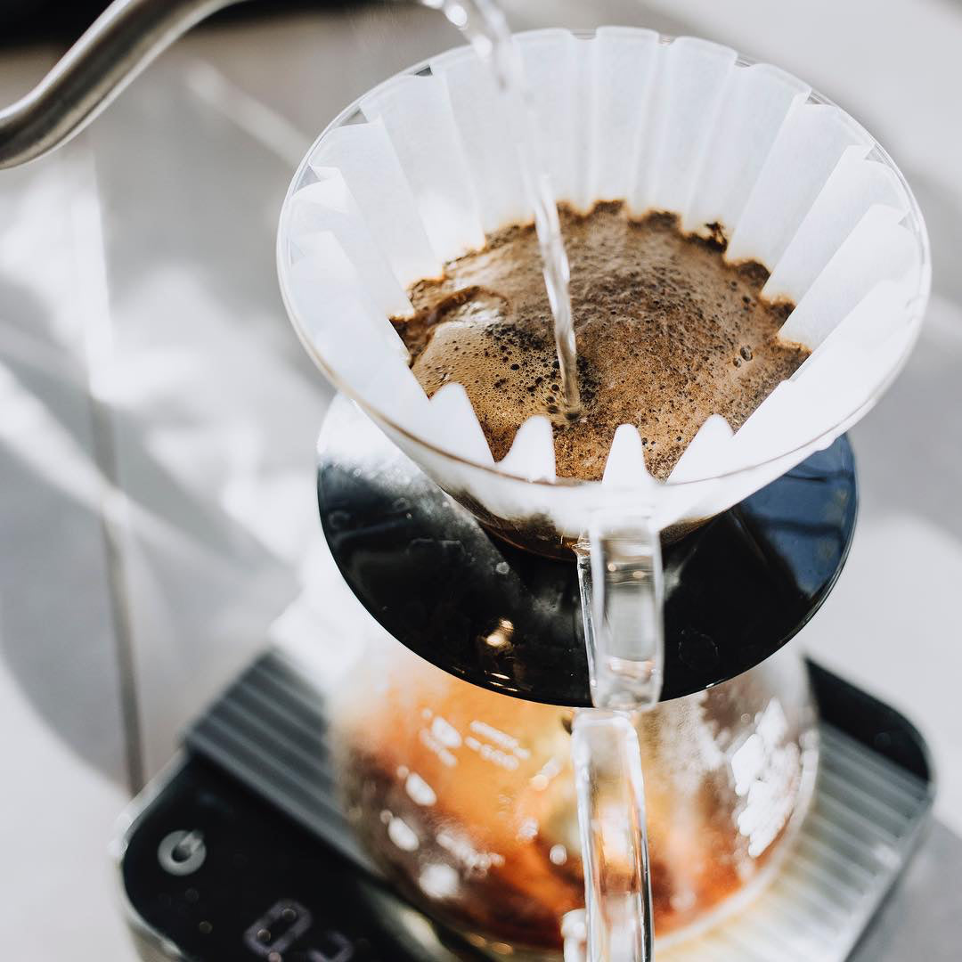 Brewing a Kalita Wave