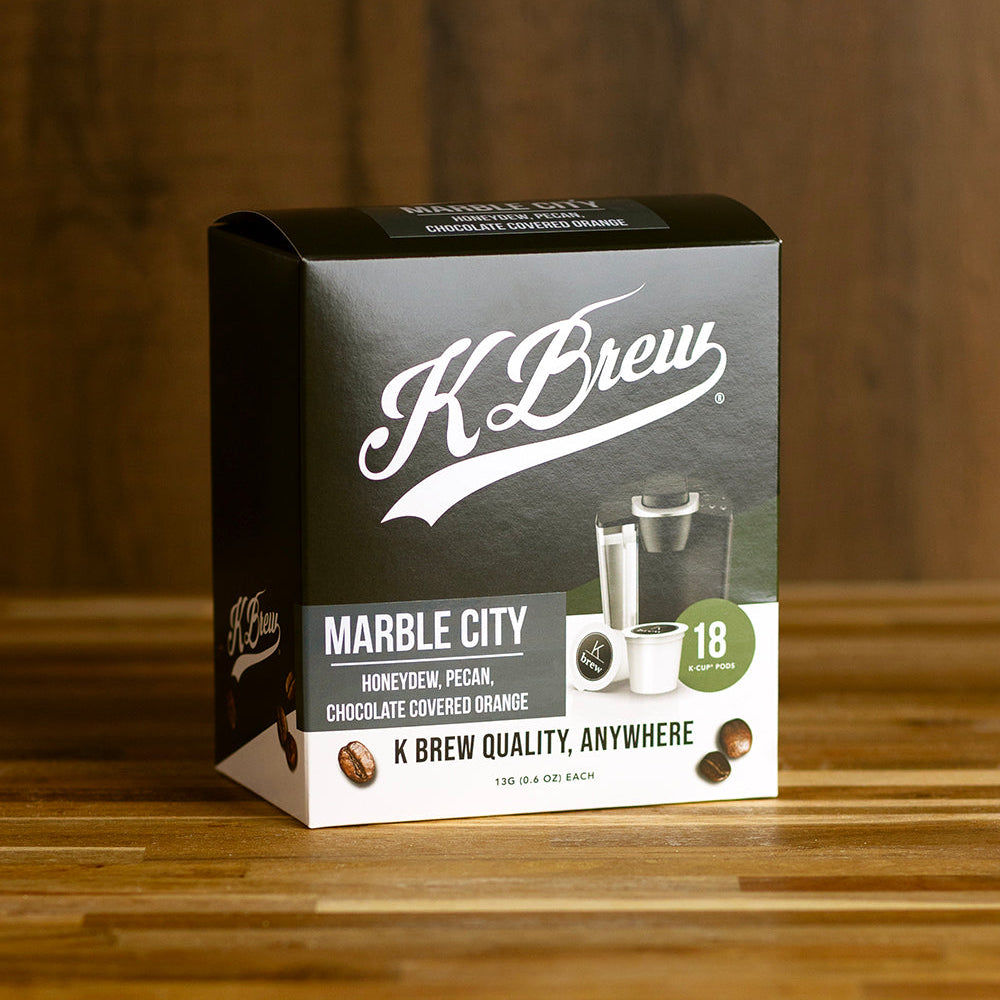 K Brew Coffee Pods - Marble City Blend (18 Count)